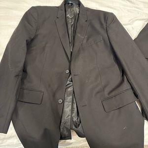 Perry Ellis black blazer and vest